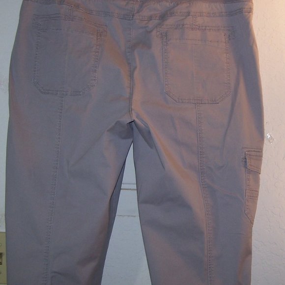 Westport Grey Cotton Blend Cargo Pants Size XL - Picture 9 of 13